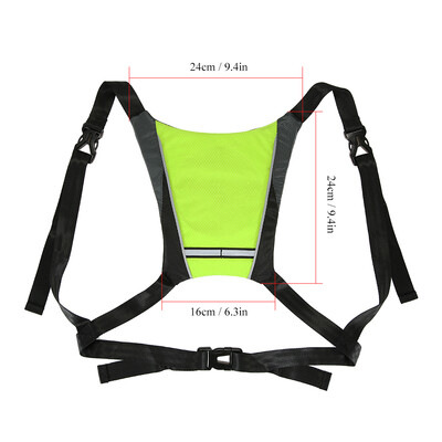 

Lixada USB Rechargeable Reflective Vest Backpack with LED Turn Signal Light Remote Control Outdoor Sport Safety Bag Gear for Cycli