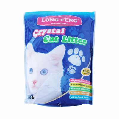 

Puffett crystal silica gel cat litter mineral cat litter 38L deodorizes&deodorizes easily