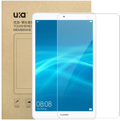 

Youga glory flat 5 tempered film Huawei m5 youth version 8 inch universal film HD screen protector scratch-resistant glass film