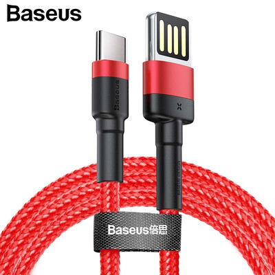 

Baseus USB Cable New Reversible USB Type-C Fast Charging&Data Transfer For Samsung Galaxy note 9 S9 S8 Plus Type-c Device