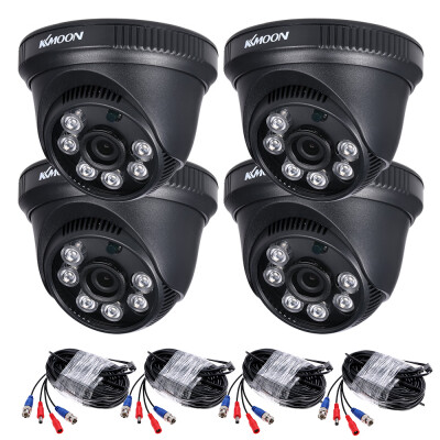 

KKmoon 41080P AHD Dome IR CCTV Camera 460ft Surveillance Cable Support IR-CUT Night Vision 6pcs Array Infrared Lamps 129