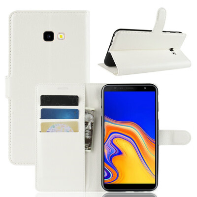 

for Samsung Galaxy J4 Plus J415F WIERSS Wallet Phone Case for Samsung Galaxy J4 2018 J400F Flip Leather Cover Case Etui Fundas