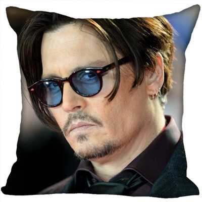 

Johnny Depp Pillow Case High Quality New Years Pillowcase Wedding Decorative Pillow Cover Gift For Children