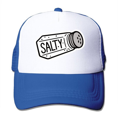 

SHINENGST Salty Mesh Trucker CapsHats Adjustable for Unisex Black