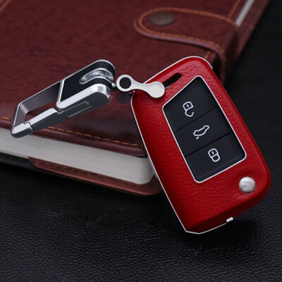 

Boutique Car Key Case Keychain For Volkswagen Tiguan LTouran LTouranLamandoGolf 6Sportsvan Car Key Cover Shell