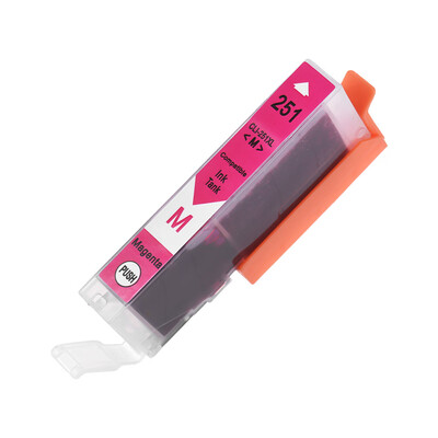 

CLI-251XL Compatible 15ml Ink Cartridge Replacement Magenta for Canon PIXMA IP7220 PIXMA MG5420 MG5422 MG5520 MG6420 PIXMA MX722