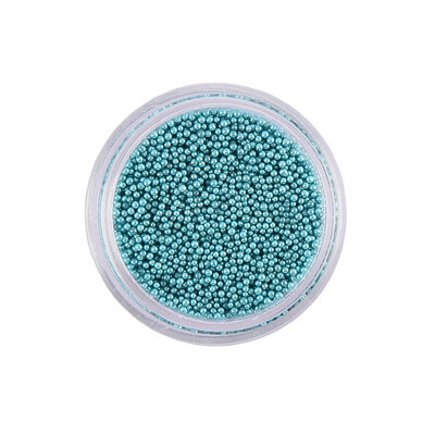 

1Box Steel glitter Beads Nail Metal 3D polishing for Nails Art Round Manicure 12 colors