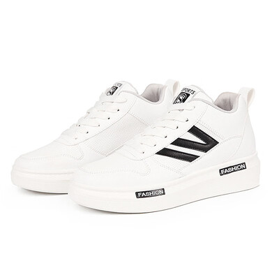 

2018 new wild Korean version of the casual increase high high-top sneakers female flat junior high school students Korean version