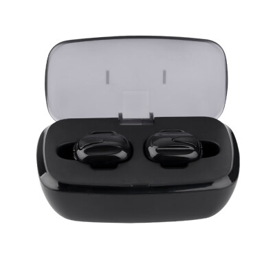 

TWS-K8 True Wireless Bluetooth Headphones Invisible Earphone In-ear Stereo Music Headsets Hands-free w Microphone Charging Box Re