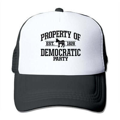 

Property of Democratic Summer Sun Protection Mesh Cap Baseball Hat Cap Adjustable