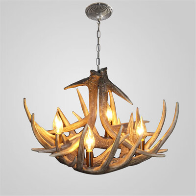 

Chandelier Pendant Light Fixtures Nordic Novelty Resin Antler