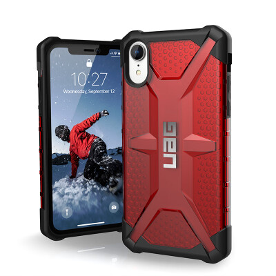 

UAG Apple iPhone Xr 61 inch anti-drop phone case protective shell diamond series transparent red