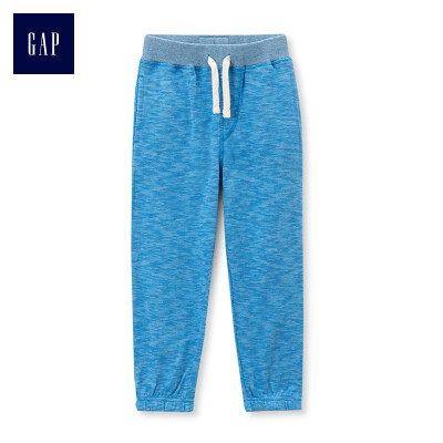 

GAP flagship store male&female comfortable elastic waist beam mouth sweatpants 398627 Breeze Blue 2YRS