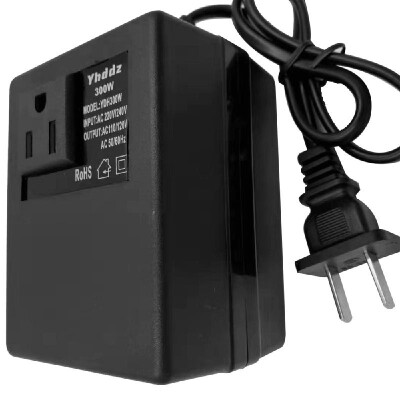 

Intelligent Efficient Household 300W AC 220V To 110V Step Down Transformer Travel Power Adapter Voltage Converter