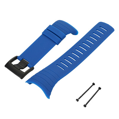 

Outdoor Waterproof Rubber Watch Band Mens Watch-strap Steel Buckle with Screwdriver for Suunto core