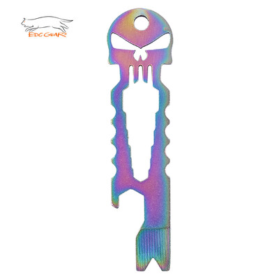

EDCGEAR Skull Stainless Steel Portable Multifunctional Crowbar Survival Pocket Tool