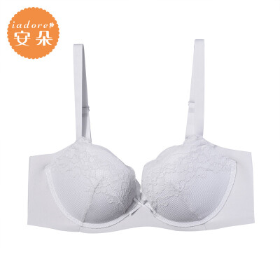 

Embrys An Duo bra sexy lace anti-sagging underwear palm cup cup gathered bra female HB0150U gray GRY 80A