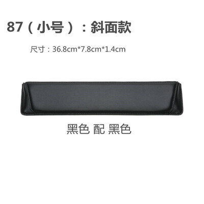 

Leather Hands Wrist Rest Bevel Design Mouse Pad for 87104108 Mechanical Keyboard