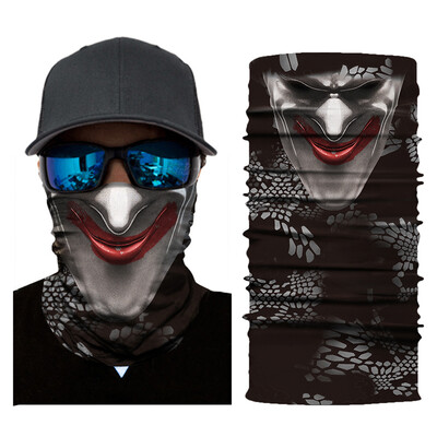 

Cool Robot Skeleton Halloween Mask Scarf Joker Headband Balaclavas for Cycling Fishing Ski Motorcycle AC234