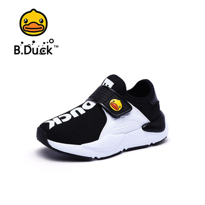 

Little yellow duck BDuck childrens shoes boys sports shoes spring new boys casual tide shoes childrens sports shoes B1083924 black 26