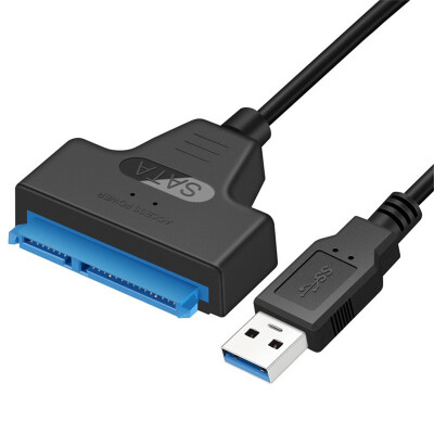 

NEW USB 30 SATA 3 Cable Sata to USB Adapter Up to 6 Gbps Support 25 Inches External SSD HDD Hard Drive 22 Pin Sata III Cable