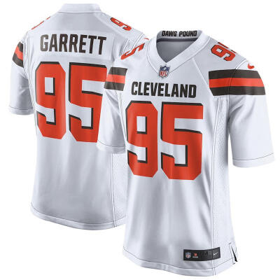 

Youth Football Jersey Cleveland Browns Myles Garrett White Game Jersey