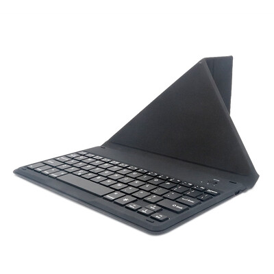 

Bluetooth Wireless Keyboard with PU Leather Case Cover Ultra-thin Bluetooth keyboard Folding Cover Case