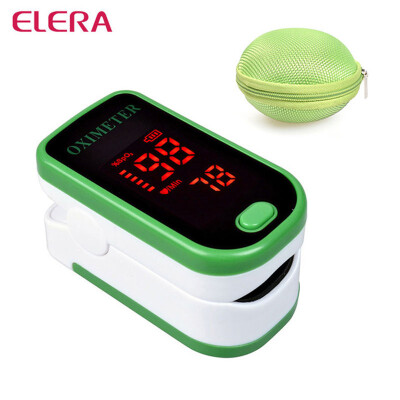 

New Finger Pulse Oximeter With Case Fingertip Oximetro de pulso de dedo LED Pulse Oximeters Saturator Pulsioximetro