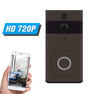 

WiFi Smart Wireless Security DoorBell Smart HD 720P Visual Intercom Recording Video Door Phone With Indoor Ding-Dong APP Remote Ho