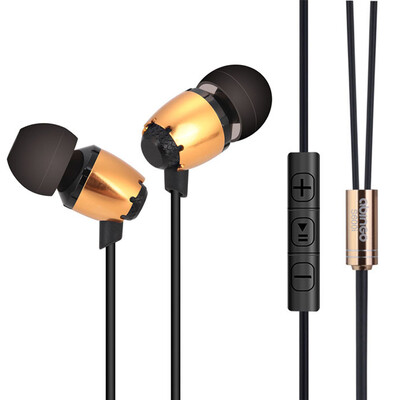 

Abingo in-ear mobile phone headset universal metal with wire headset S600i Amazon cross-border exclusive