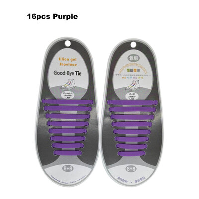 

No Tie Shoelaces Waterproof Elastic Silicone Tieless Shoe Lace for Athletic Running Multicolor for Sneaker Boots Board Casual Shoe