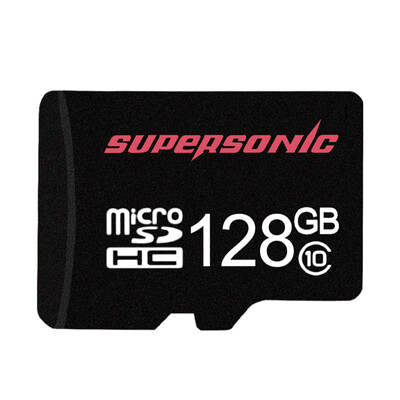 

Supersonic Supersonic 128GB TF MicroSD Memory Card C10 U1 High Speed Upgrade