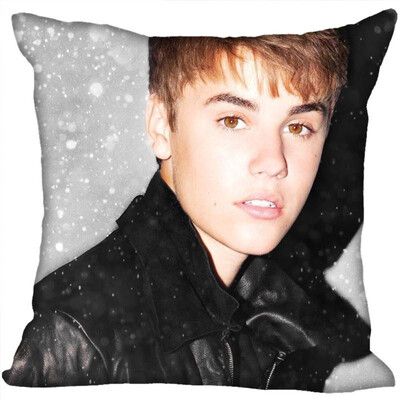 

Justin Bieber Hot Sale Pillow Case High Quality New Years Pillowcase Decorative Pillow Cover For Wedding Decorative Christmas