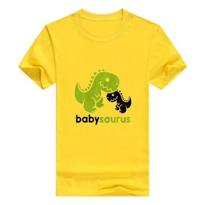

Funny Dinosaur Cute Mommy Daddy Cartoon Mens t-Shirt