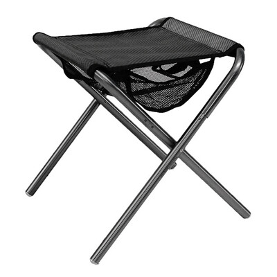 

Portable Folding Camping Stool Fishing Stool Chair Seat with Mesh Bag for Outdoor Travel