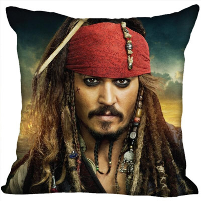 

Johnny Depp Pillow Case High Quality New Years Pillowcase Wedding Decorative Pillow Cover Gift For Children 35x35CM