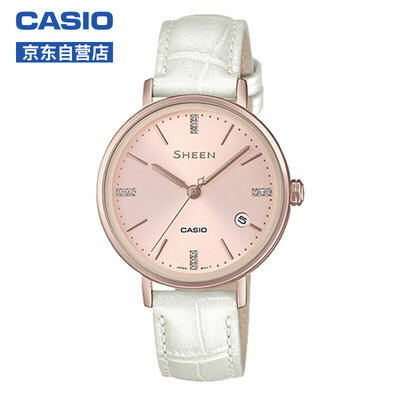 

CASIO watch SHEEN series ladies sweet macaron new color shining fashion watch quartz watch SHE-4048CGL-4A