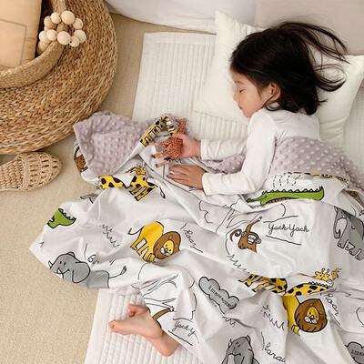 

NeillieN Cotton bean blanket soft blanket baby cotton blanket comfort bedding for newborns blanket bedclothingbed products