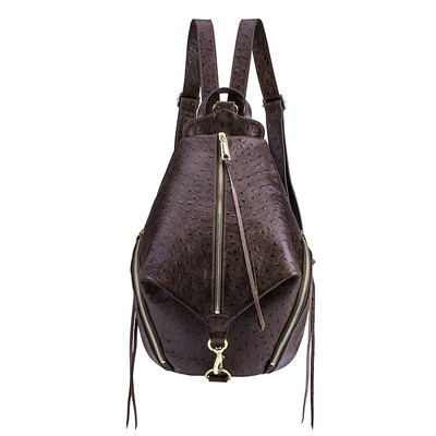 

Rmrebecca New leather shoulder bag lady Leather Backpack