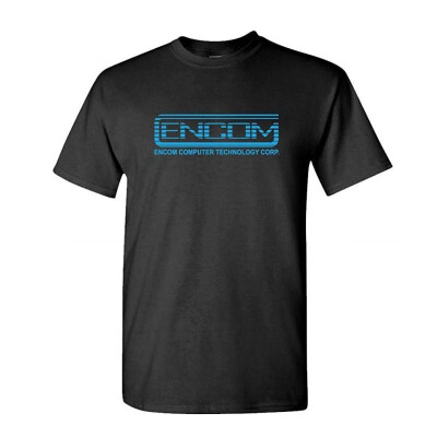 

ENCOM - Retro 80s Movie Evil Empire - Mens Cotton T-Shirt