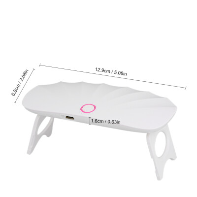 

6W Portable Nail Dryer Lamp USB Charge Gel Nail Dryer LED Light Fast Dry Nails Gel Manicure Tool For Home Use