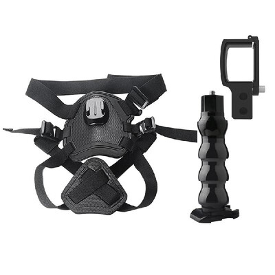 

Comfortable Dog Harness Chest Strap Mount Flexible Bracket Stand Camera Holder Kit for DJI OSMO Pocket 3-axis Stabilizer Gimba