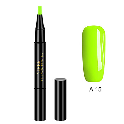 

Glitter Nail Art Pen UV Gel Nail Polish Pens DIY Nail Painting Design Beauty Tools Optional 20 Colors