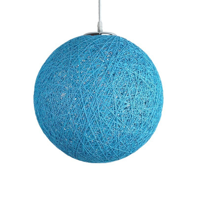 

Modern lattice rattan rattan chandelier chandelier home dining decoration lights black red blue yellow rose white