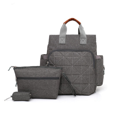 

Diaper Bag Backpack Large Capacity Water-proof Travel Nappy Bags With Stroller Strap Changing Pad Stylish Unisex Tactical Baby Gea