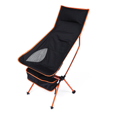 

Lengthened Foldable Aluminium Alloy 7050 Outdoor Chair with EPE Pillow Foot Strap