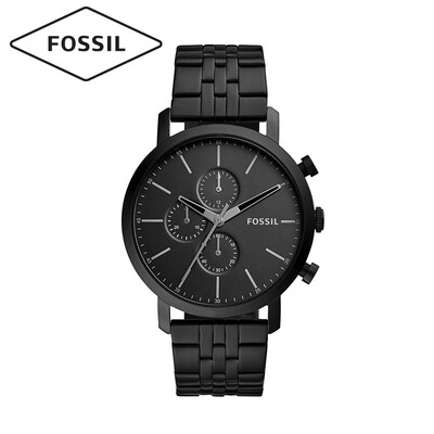 

Fossil watch European&American fashion trend quartz mens watch new classic mens fashion watch cool black casual ultra-thin steel belt mens watch BQ2330