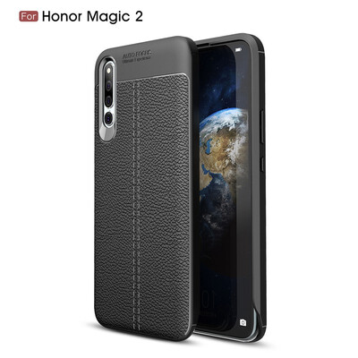 

Goowiiz Phone Case For Huawei Honor Magic 210 LiteP Smart 2019 Fashion Leather PU Pattern TPU Soft Silicone Prevent falling