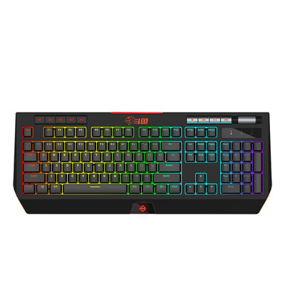 

Betta DOUYUCOM Betta mechanical keyboard game keyboard Office computer notebook E-sports eat chicken keyboard RGB backlight black green axis Betta fish version