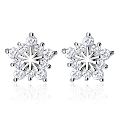 

Hot Fashion Stud Earrings For Women Wedding Jewelry Cubic Zirconia Fashion Accessories Korea Trendy Gift WHF48